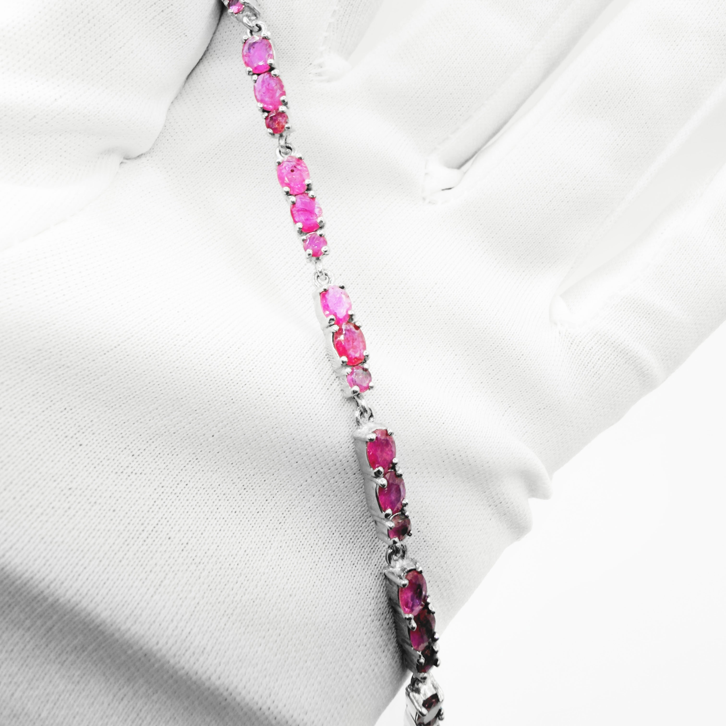 Natural Ruby Grace Bracelet