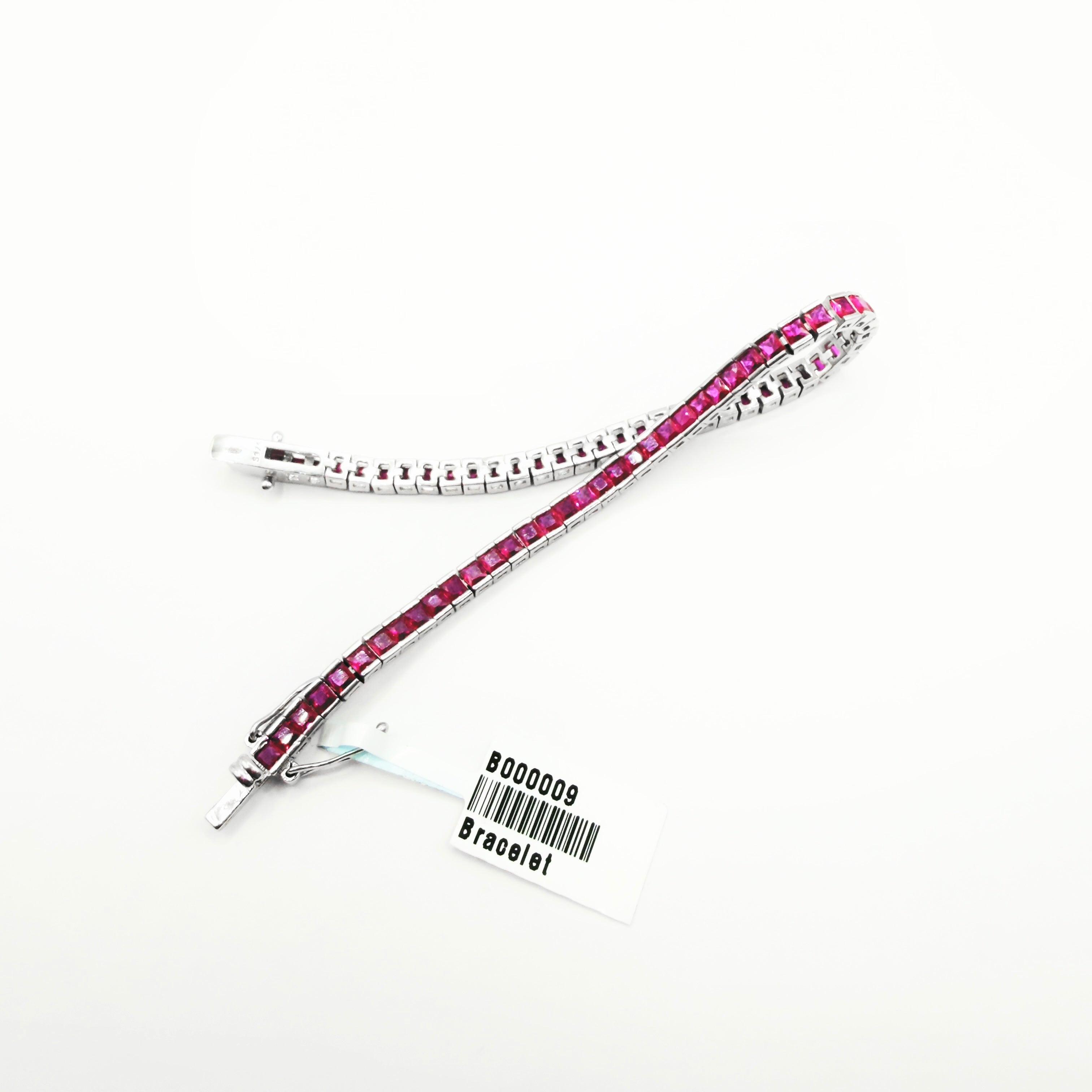 Red Tennis Bracelet