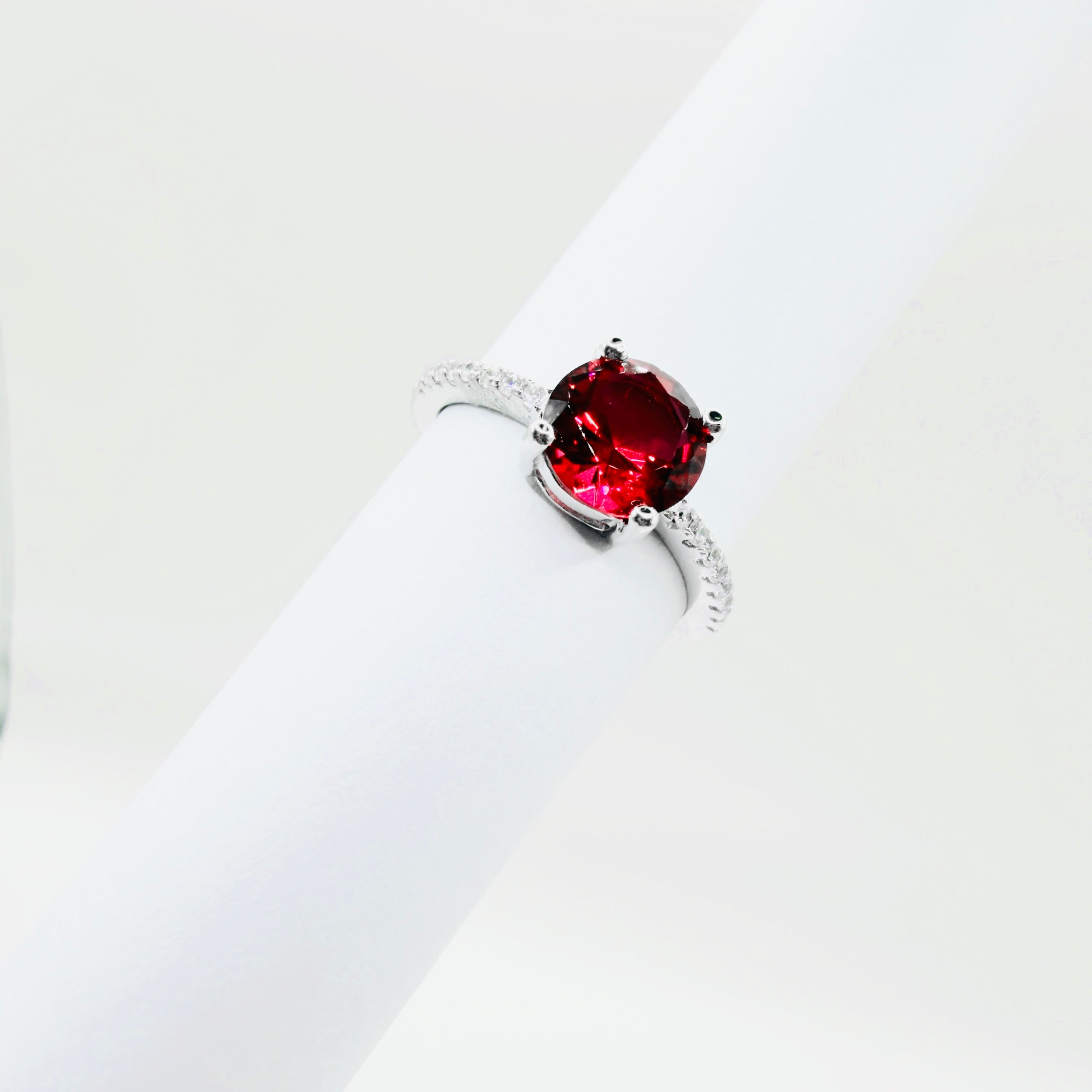 Red center stone