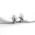 Leaf Hoop Earrings