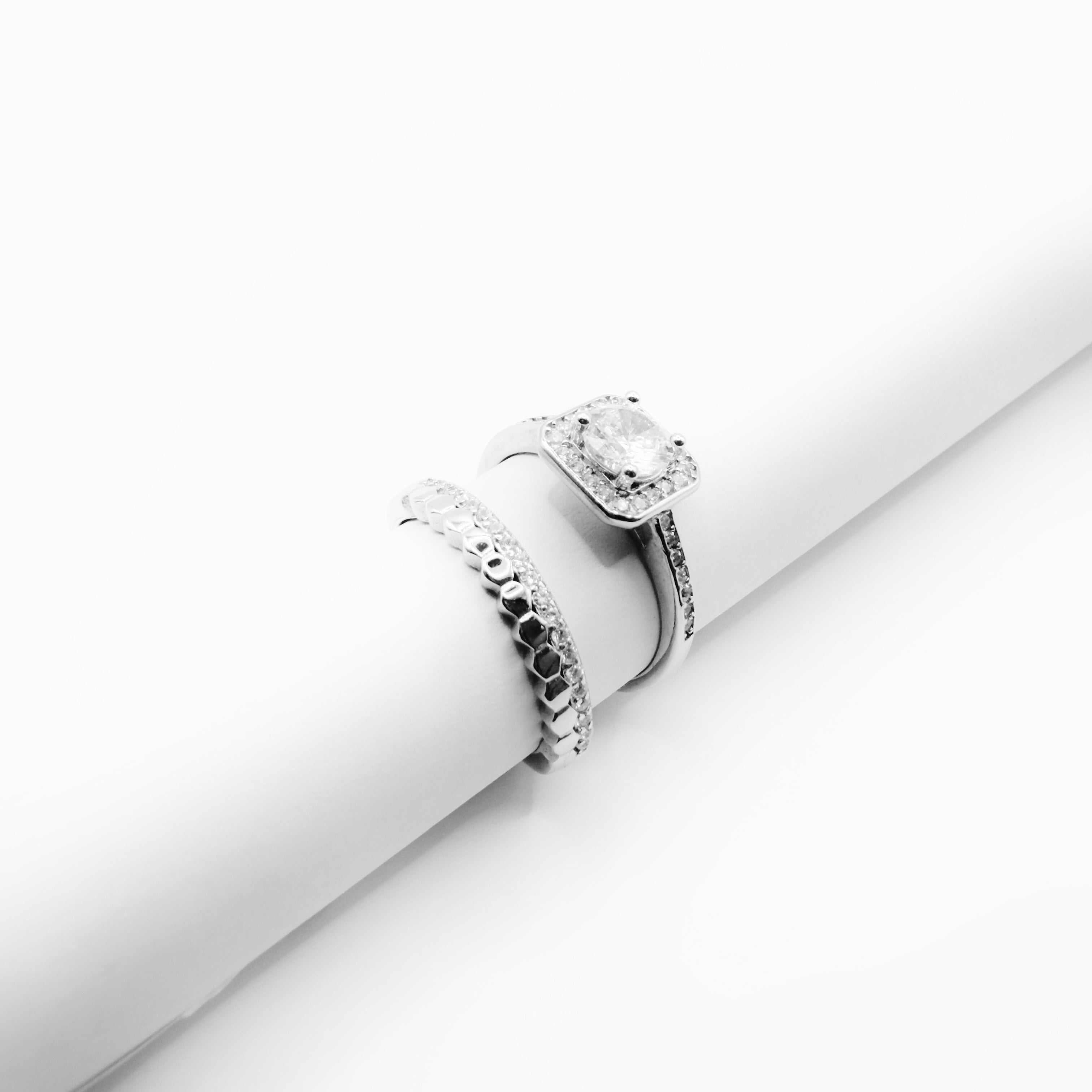 Twins Wedding Ring Set