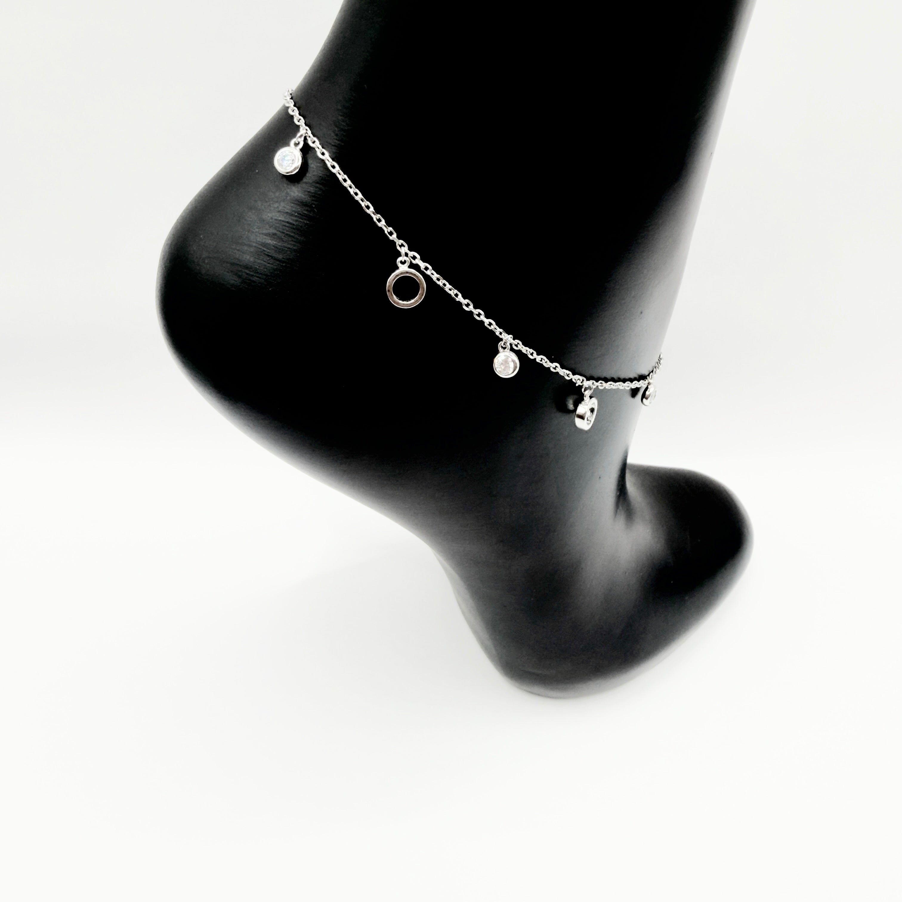 Timeless circle Anklet