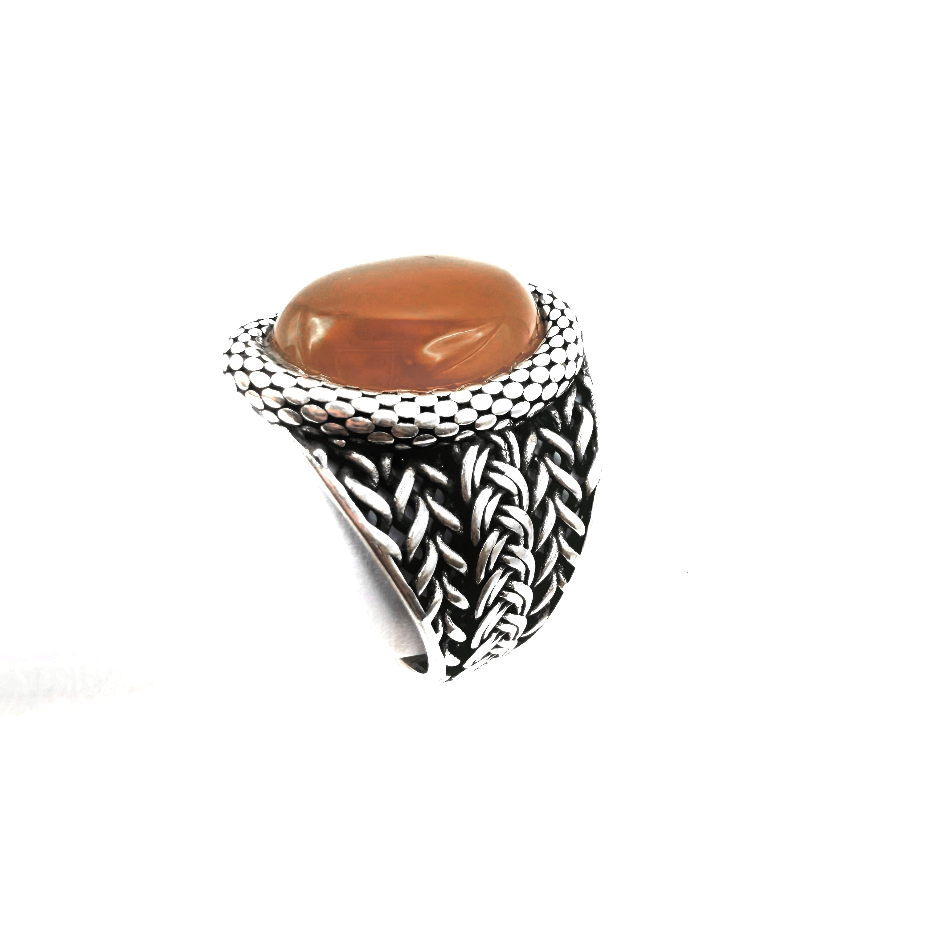 Natural Agate Ring
