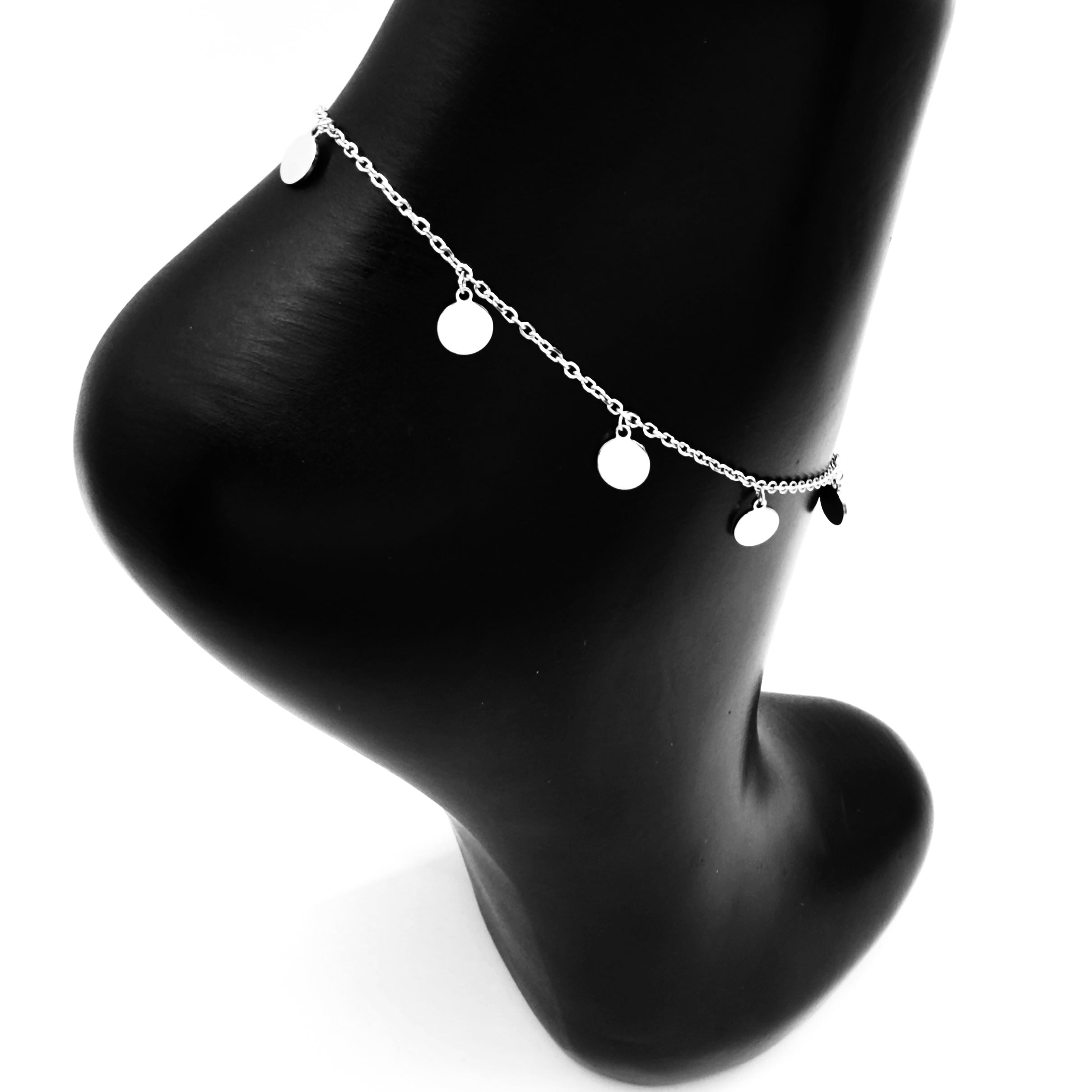 Circle Charm Anklet
