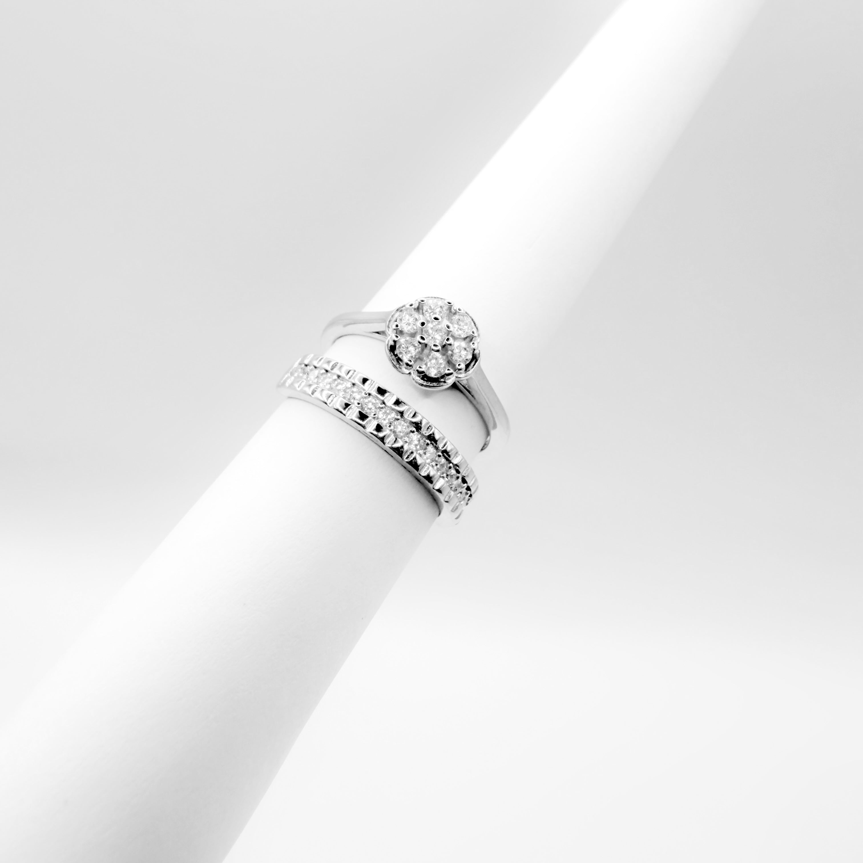Twins Wedding Ring Set