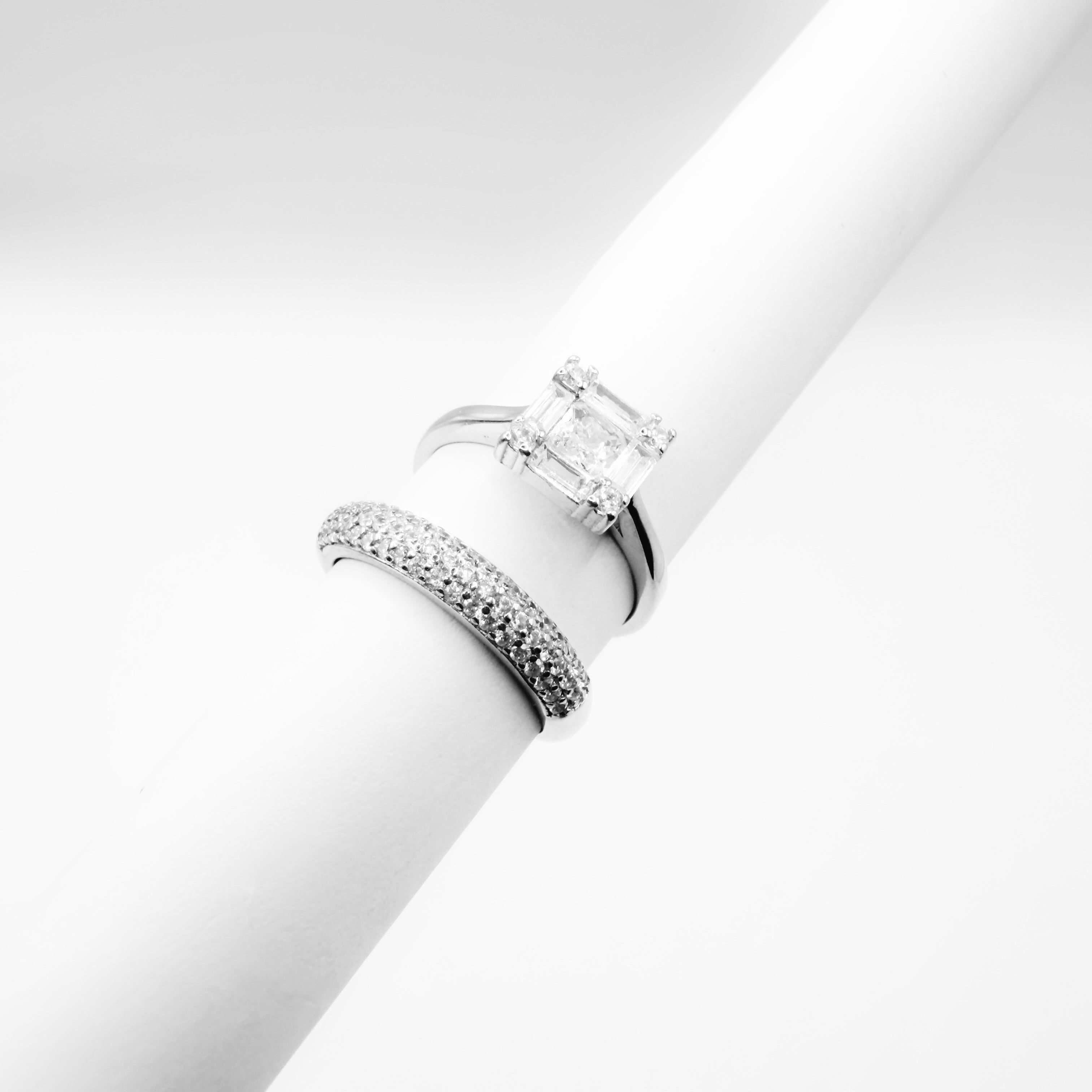 Twins Wedding Ring Set