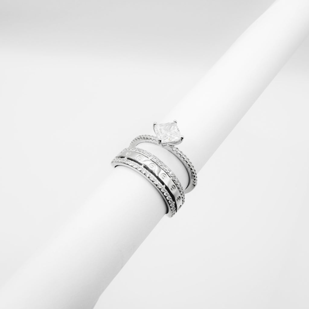 Twins Wedding Ring Set