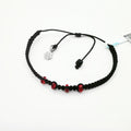 Natural Ruby Macramé Bracelet