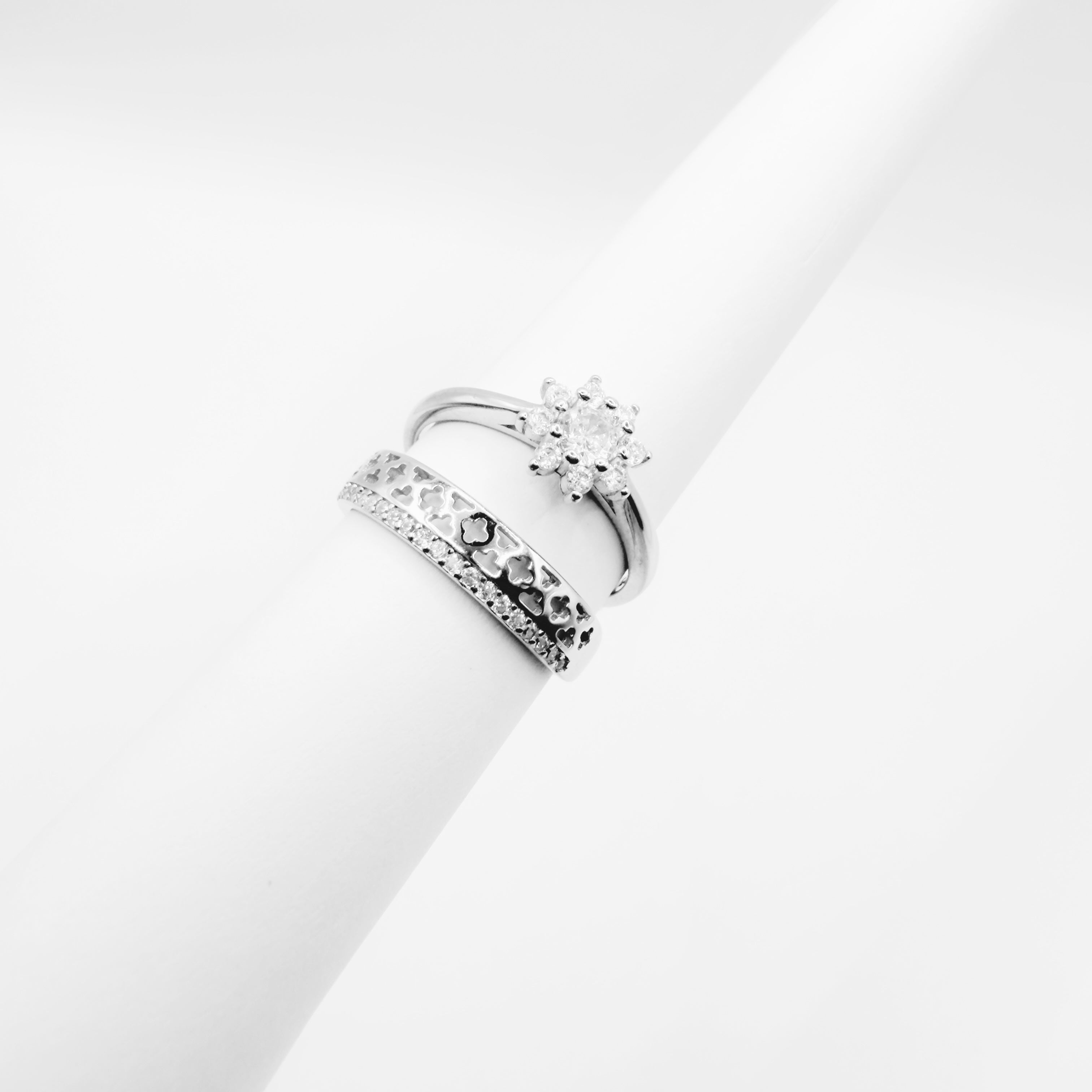 Twins Wedding Ring Set