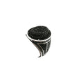 Black Pavé Ring