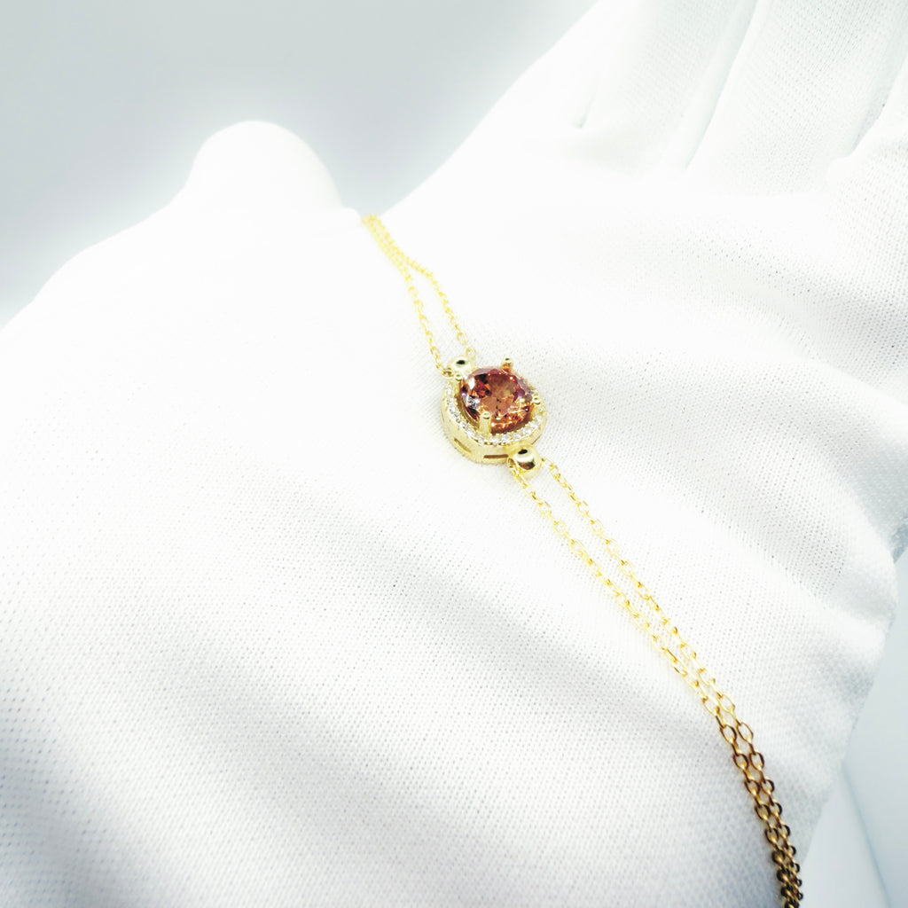 Champagne Stone Bracelet