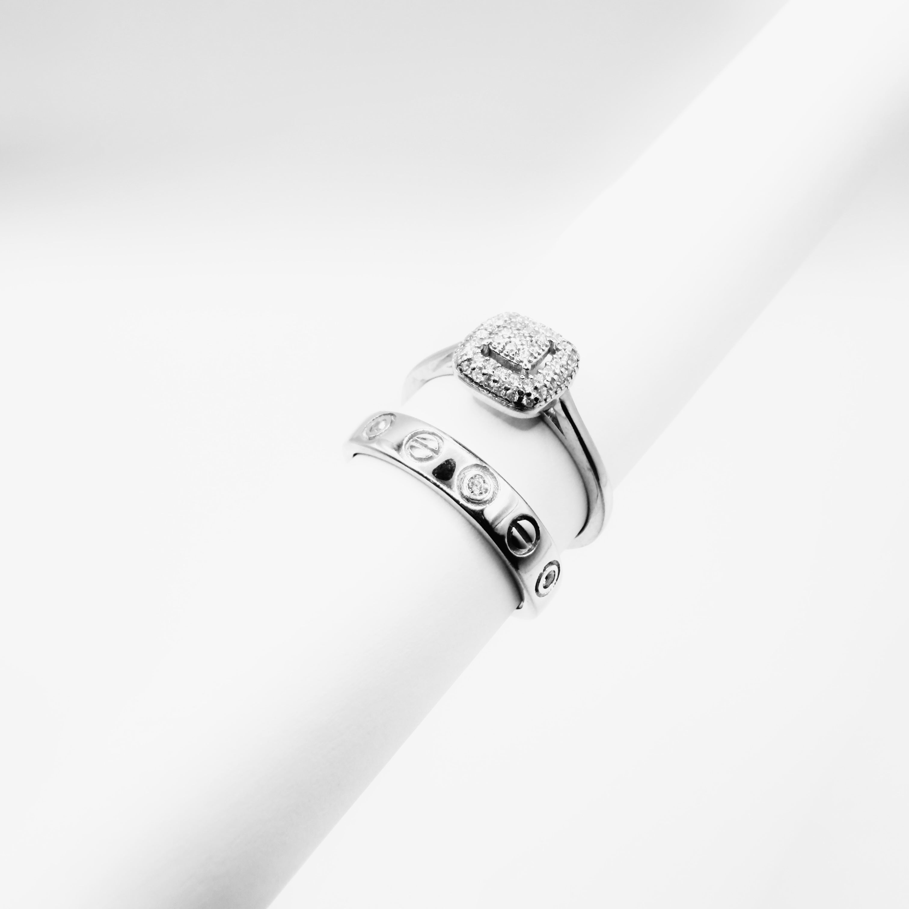 Twins Wedding Ring Set