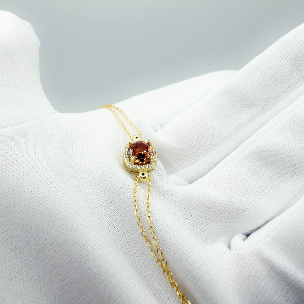 Champagne Stone Bracelet