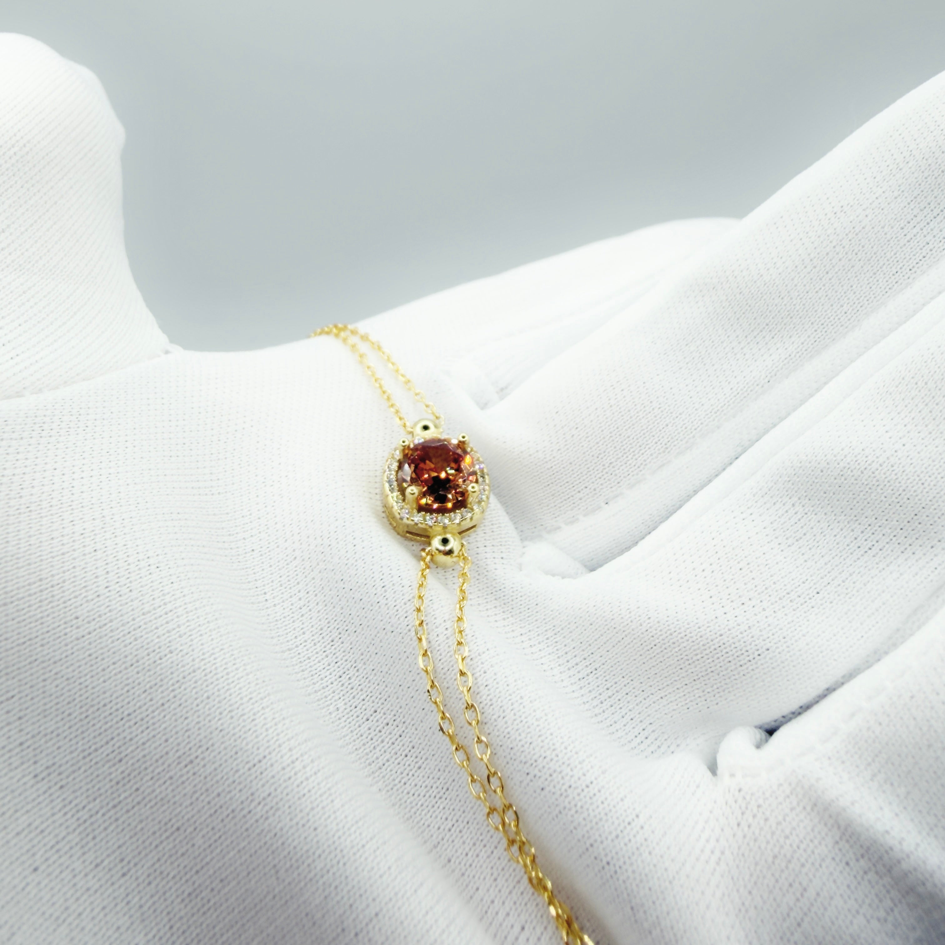 Champagne Stone Bracelet