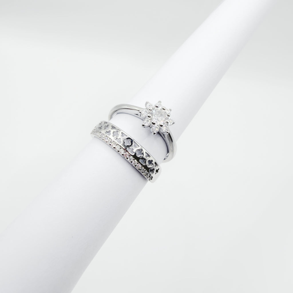 Twins Wedding Ring Set