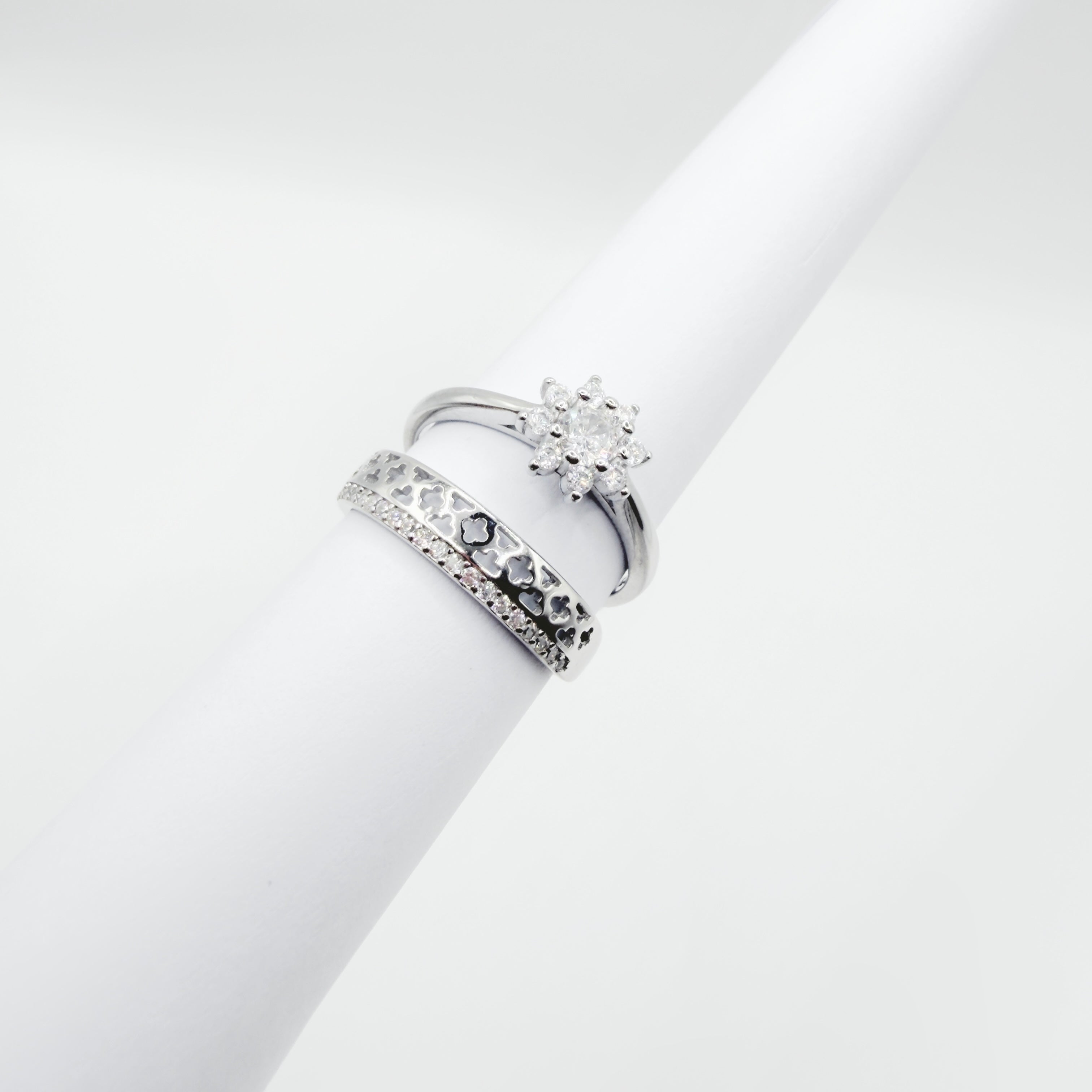 Twins Wedding Ring Set