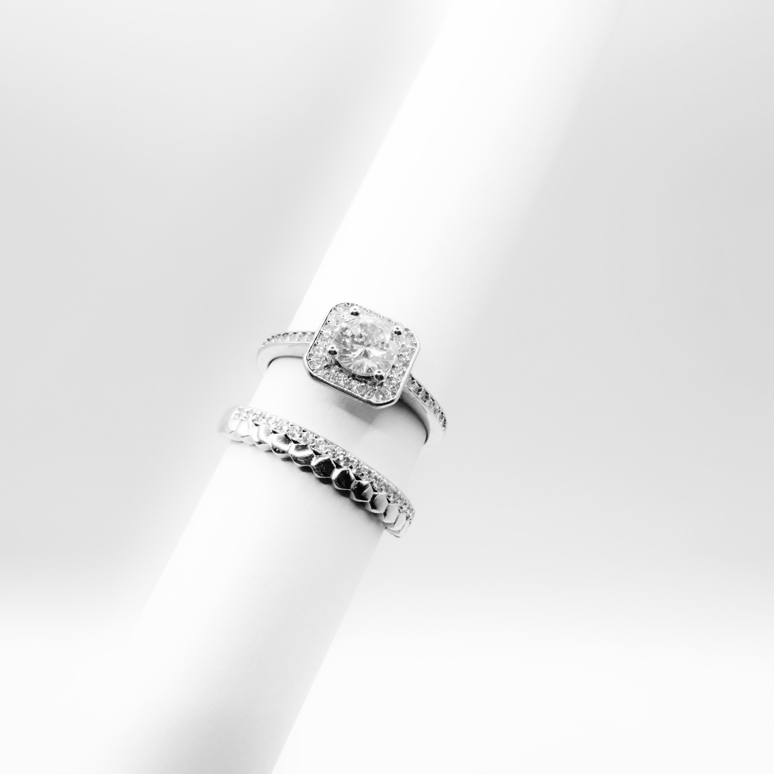 Twins Wedding Ring Set