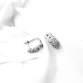 Cluster Hoop Earrings