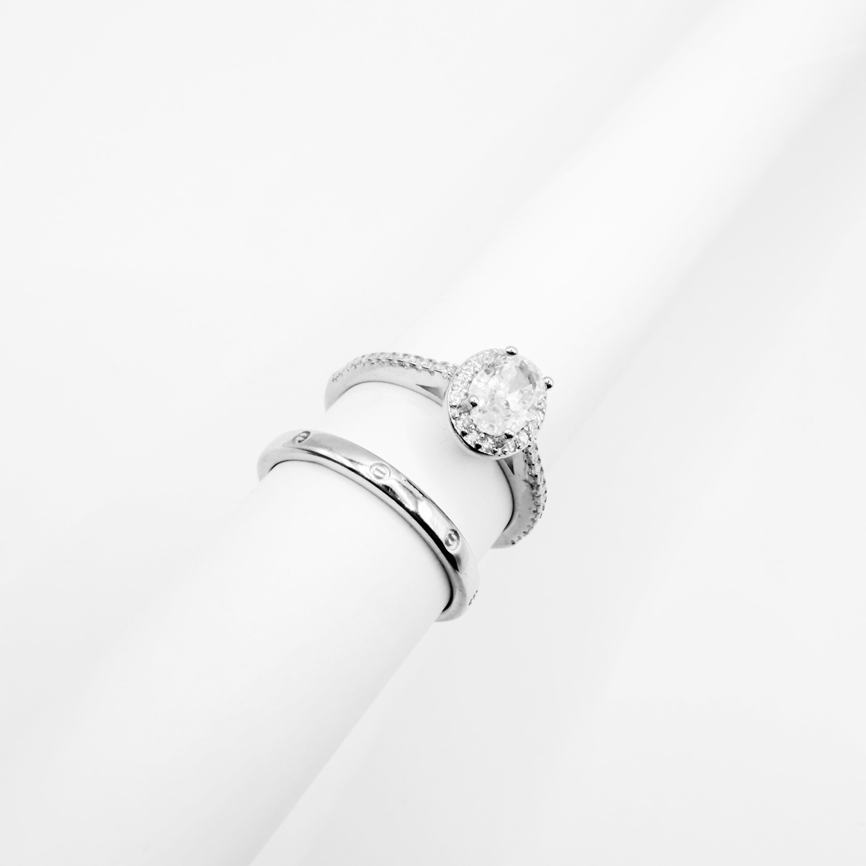 Twins Wedding Ring Set