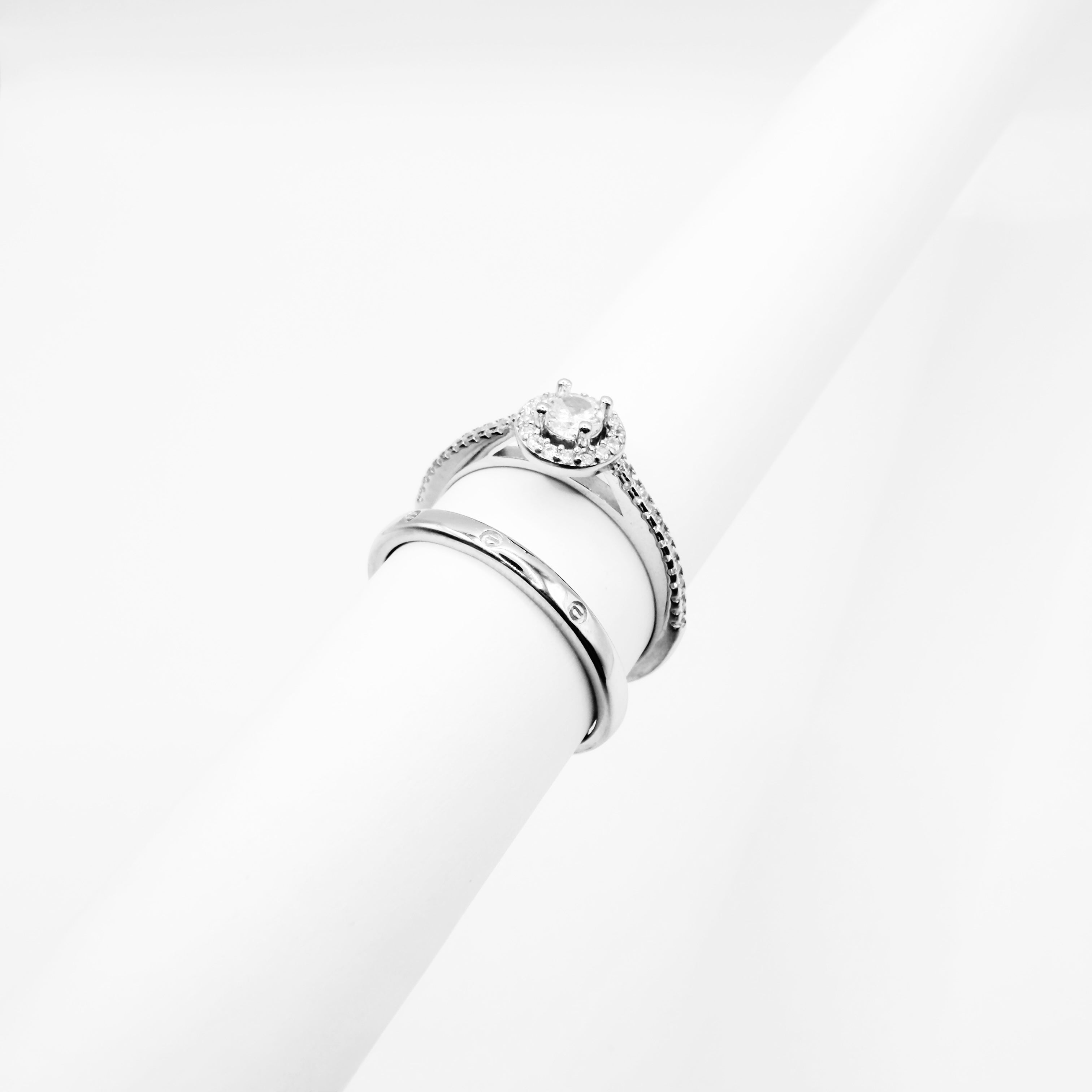 Twins Wedding Ring Set