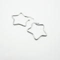 Star Outline Hoops