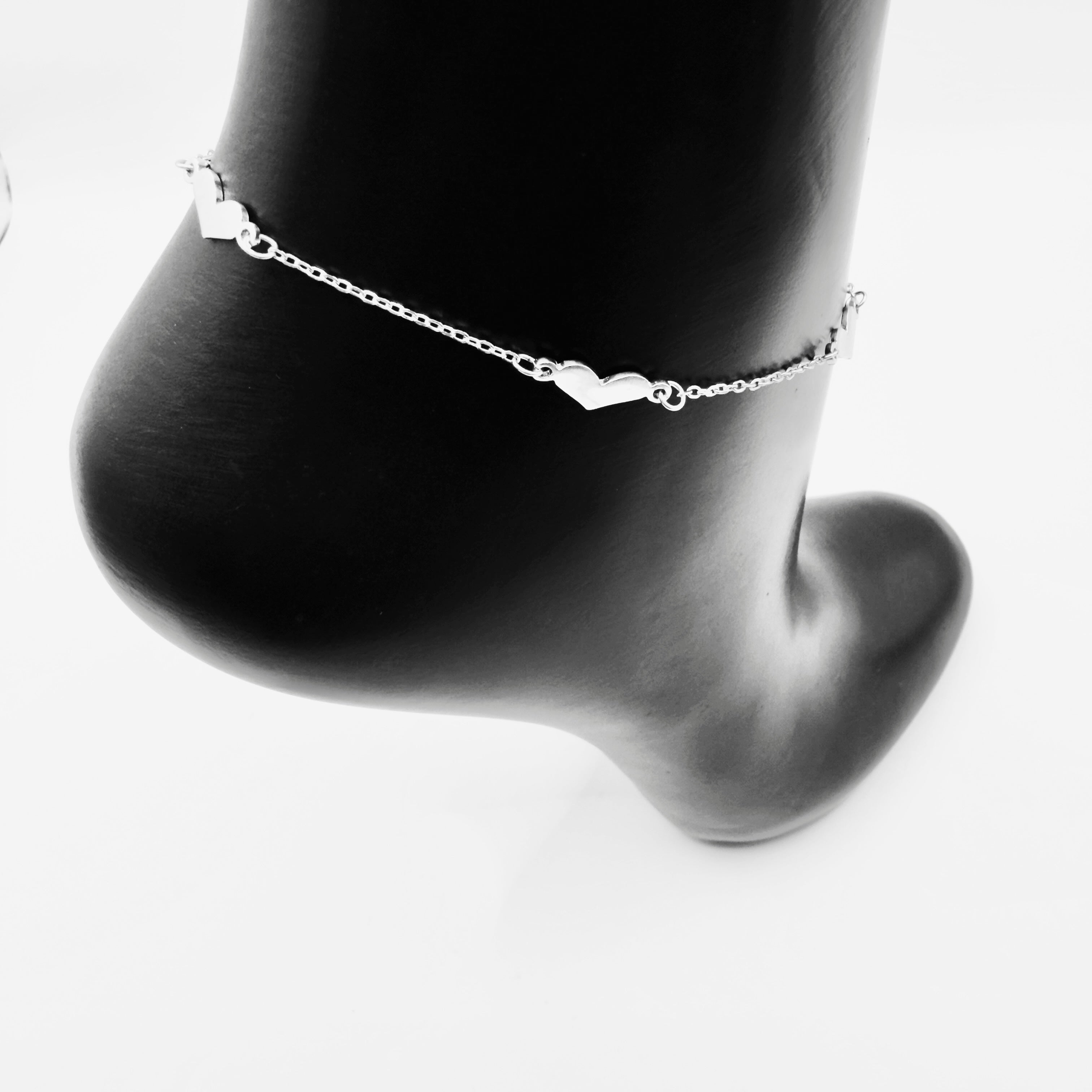 Hearts anklet