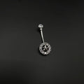 Star Halo Belly Button Ring