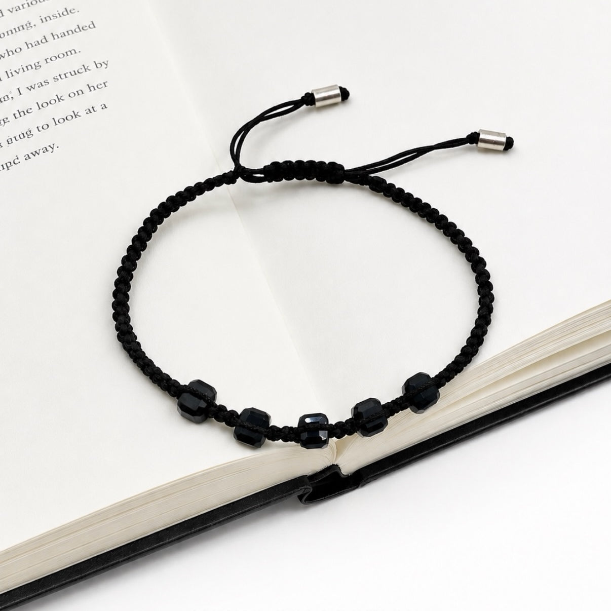 Natural Sapphire Macramé Bracelet