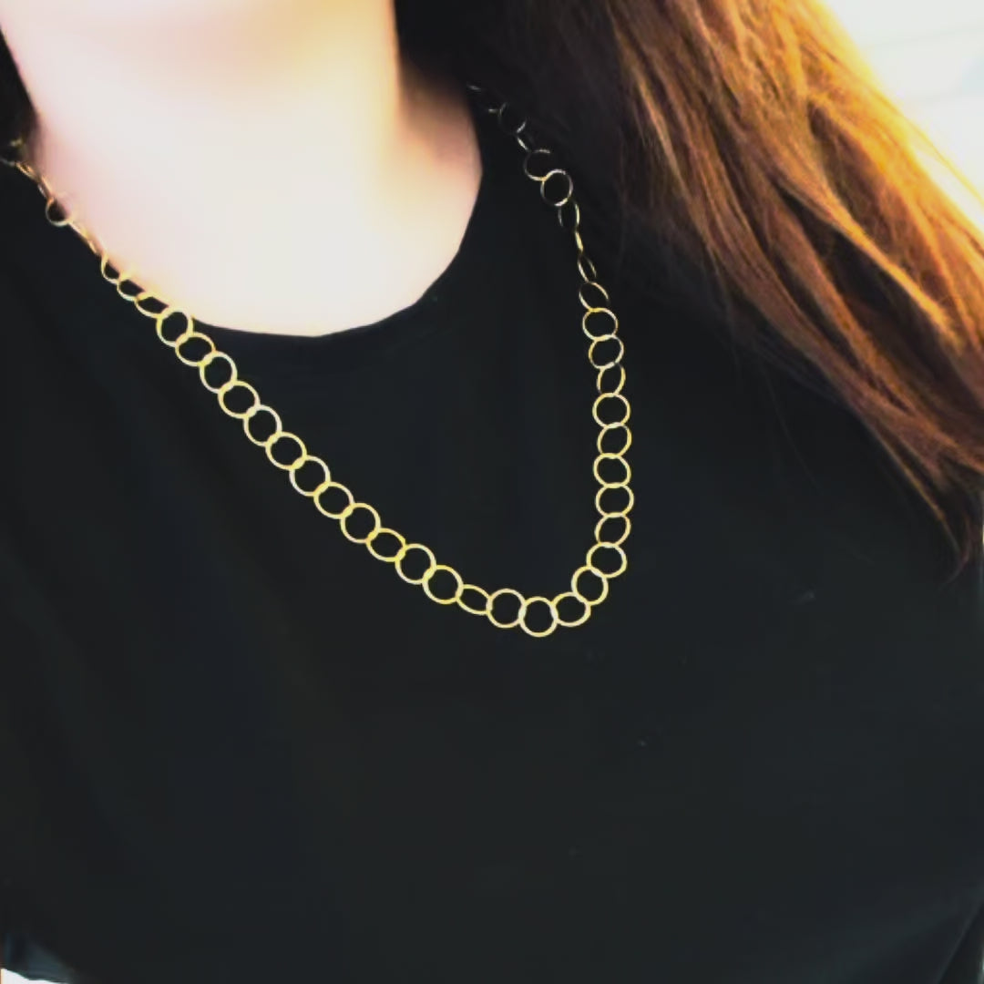 Circle Link Necklace